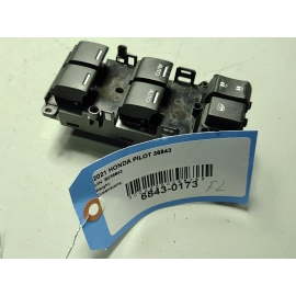 2016-2022 HONDA PILOT FRONT LEFT DRIVER DOOR POWER WINDOW MASTER SWITCH OEM