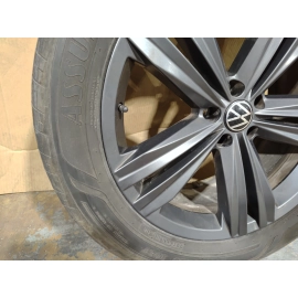 2018-2021 Volkswagen Atlas Wheel Rim 255/50 R20 Five Double Spoke Gray OEM IA