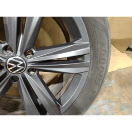 2018-2021 Volkswagen Atlas Wheel Rim 255/50 R20 Five Double Spoke Gray OEM IA