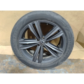2018-2021 Volkswagen Atlas Wheel Rim 255/50 R20 Five Double Spoke Gray OEM