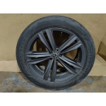 2018-2021 Volkswagen Atlas Wheel Rim 255/50 R20 Five Double Spoke Gray OEM