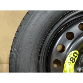 2018 - 2025 VOLSKWAGEN ATLAS SPARE EMERGENCY TIRE WHEEL RIM T165/80 R17 OEM