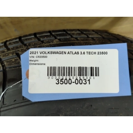 2018 - 2025 VOLSKWAGEN ATLAS SPARE EMERGENCY TIRE WHEEL RIM T165/80 R17 OEM