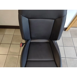 2021 VOLKSWAGEN ATLAS FRONT LEFT DRIVER SIDE SEAT CUSHION LEATHER BLACK OEM