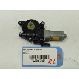 2015-2020 ACURA TLX REAR LEFT DRIVER SIDE DOOR WINDOW REGULATOR MOTOR OEM