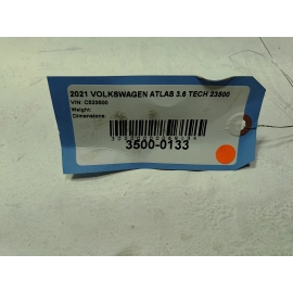 2021-2025 Volkswagen Atlas Front Hood Panel Black OEM