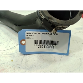 18-2024 AUDI S5 3.0L DRIVER SIDE INTERCOOLER OUTLET HOSE W/O PRESSURE SENSOR OEM