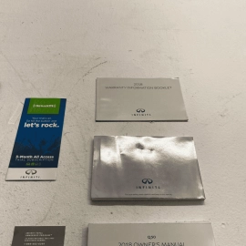 2018 INFINITI Q50 LUXE OWNERS GUIDE MANUAL USER GUIDE  SEDAN 4DOOR OEM