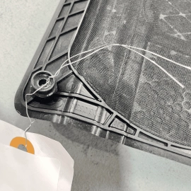 2016 - 2018 BMW 340 XI FRONT LEFT SUBWOOFER SPEAKER GRILLE COVER FLOOR OEM