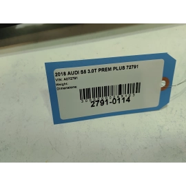 2018 Audi S5 Sportback Dash Center Passenger Side Air Vent Grille OEM