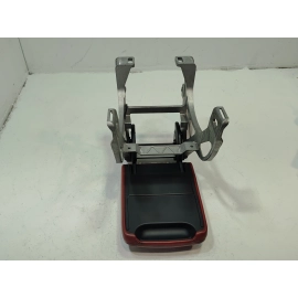 2018-2022 AUDI S5 SPORTBACK FRONT CENTER CONSOLE ARMREST LID RED W/MOUNT OEM