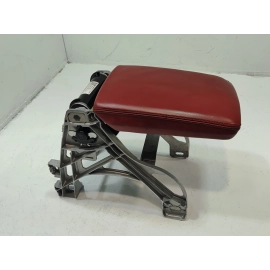 2018-2022 AUDI S5 SPORTBACK FRONT CENTER CONSOLE ARMREST LID RED W/MOUNT OEM