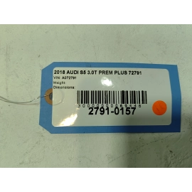 2018 2019 Audi S5 Sportback Rear Bumper Cover w/Parking Sensors *LZS* OEM