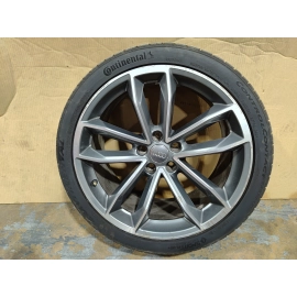 2018 - 2024 Audi S5 Sportback R19 8.5J 255/35 Double Spoke Wheel Rim OEM