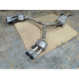 2018-2024 Audi S5 Rear Exhaust Pipe & Muffler Assembly OEM