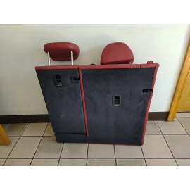 2018-2024 Audi S5 Sportback Rear Right Seat Back w/Armrest Leather Red OEM