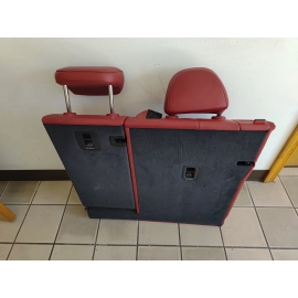 2018-2024 Audi S5 Sportback Rear Right Seat Back w/Armrest Leather Red OEM