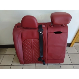 2018-2024 Audi S5 Sportback Rear Right Seat Back w/Armrest Leather Red OEM