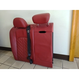 2018-2024 Audi S5 Sportback Rear Right Seat Back w/Armrest Leather Red OEM