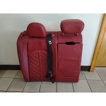 2018-2024 Audi S5 Sportback Rear Right Seat Back w/Armrest Leather Red OEM