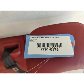 2018-2024 Audi S5 Sportback Rear Right Seat Back w/Armrest Leather Red OEM