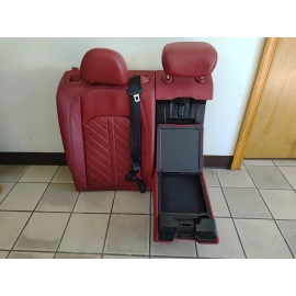 2018-2024 Audi S5 Sportback Rear Right Seat Back w/Armrest Leather Red OEM