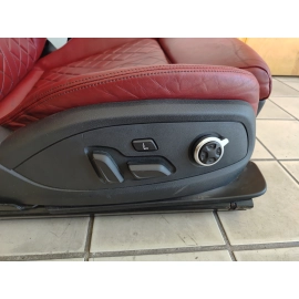 2018-2024 Audi S5 Sportback Front Right Passenger Seat Leather Red OEM