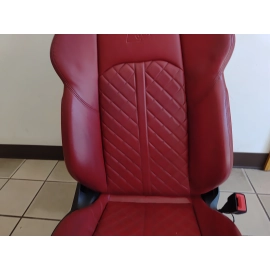 2018-2024 Audi S5 Sportback Front Right Passenger Seat Leather Red OEM