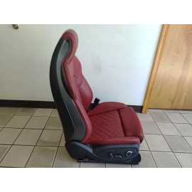 2018-2024 Audi S5 Sportback Front Right Passenger Seat Leather Red OEM
