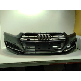 2018-2019 Audi S5 Sportback Front Bumper Assembly Gray *LZ7S* w/Park Sensor OEM