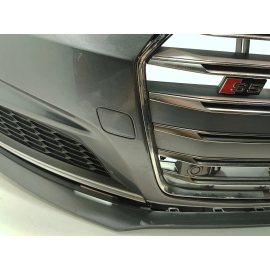 2018-2019 Audi S5 Sportback Front Bumper Assembly Gray *LZ7S* w/Park Sensor OEM