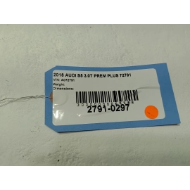 2018-2019 Audi S5 Sportback Front Bumper Assembly Gray *LZ7S* w/Park Sensor OEM