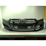 2018-2019 Audi S5 Sportback Front Bumper Assembly Gray *LZ7S* w/Park Sensor OEM