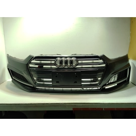 2018-2019 Audi S5 Sportback Front Bumper Assembly Gray *LZ7S* w/Park Sensor OEM