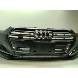 2018-2019 Audi S5 Sportback Front Bumper Assembly Gray *LZ7S* w/Park Sensor OEM