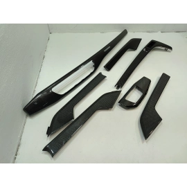 2018-2025 Audi S6 Interior Dashboard Center Console Door Panel Set Carbon OEM