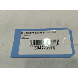 2018-2019 Toyota Camry Exhaust Intermediate Pipe OEM