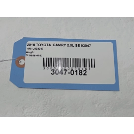 TOYOTA CAMRY 2.5L GAS AUTOMATIC TRANSMISSION OIL COOLER 2018 - 2024 OEM