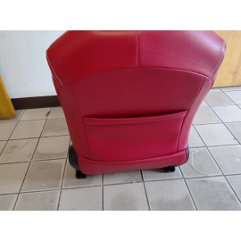 2018 Toyota Camry SE Front Left Driver Side Seat Assembly Leather Red OEM