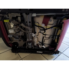 2018 Toyota Camry SE Front Left Driver Side Seat Assembly Leather Red OEM