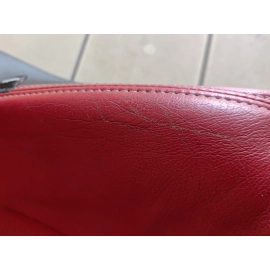 2018 Toyota Camry SE Front Left Driver Side Seat Assembly Leather Red OEM