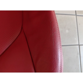 2018 Toyota Camry SE Front Left Driver Side Seat Assembly Leather Red OEM