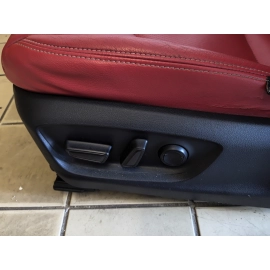 2018 Toyota Camry SE Front Left Driver Side Seat Assembly Leather Red OEM