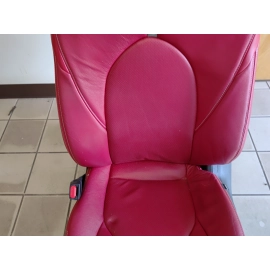 2018 Toyota Camry SE Front Left Driver Side Seat Assembly Leather Red OEM