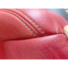 2018 Toyota Camry SE Front Left Driver Side Seat Assembly Leather Red OEM