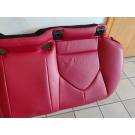 2018 Toyota Camry Rear Second Row Seat Cushion Pad w/Cover Leather Red OEM