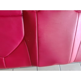 2018 Toyota Camry Rear Second Row Seat Cushion Pad w/Cover Leather Red OEM