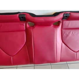 2018 Toyota Camry Rear Second Row Seat Cushion Pad w/Cover Leather Red OEM