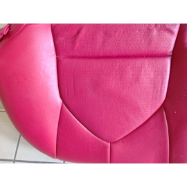 2018 Toyota Camry Rear Second Row Seat Cushion Pad w/Cover Leather Red OEM