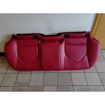 2018 Toyota Camry Rear Second Row Seat Cushion Pad w/Cover Leather Red OEM